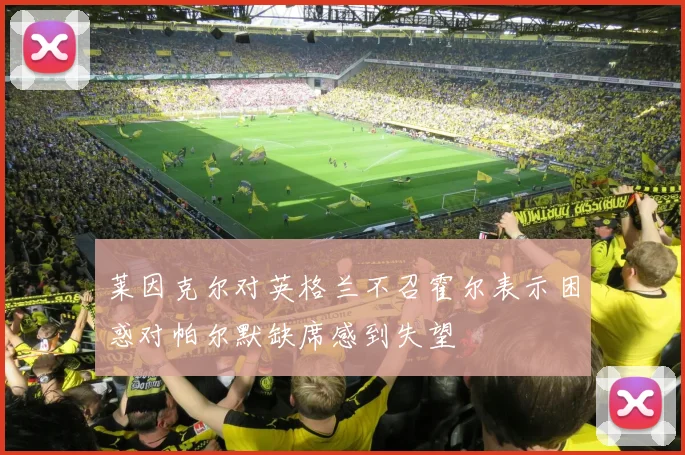 莱因克尔对英格兰不召霍尔表示困惑对帕尔默缺席感到失望