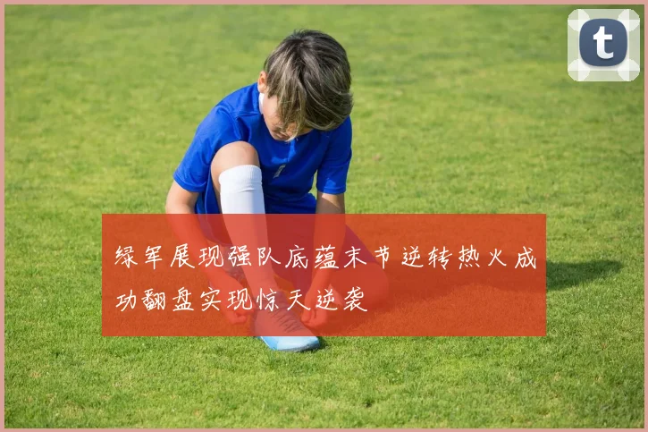 绿军展现强队底蕴末节逆转热火成功翻盘实现惊天逆袭